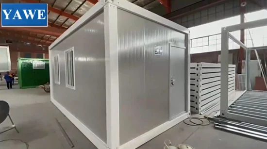 Casa container prefabbricata modulare a prezzo economico di fabbrica per container casa flat pack